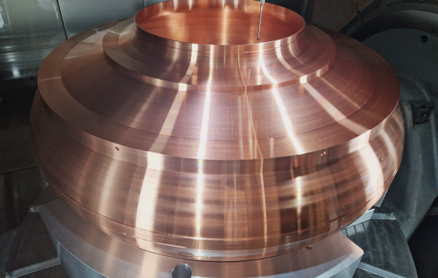 Fabrication of Seamless Single-Cell Copper Elliptical Cavities Through Bulk-Machining